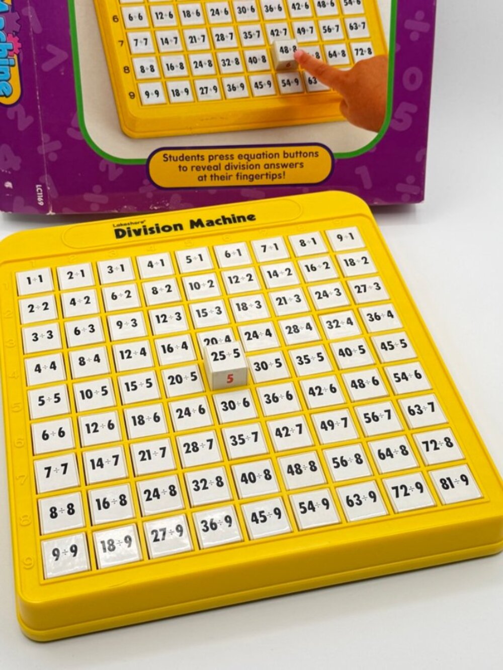 Lakeshore Division Machine Math Learning Toy Self Checking - Picture 3 of 3